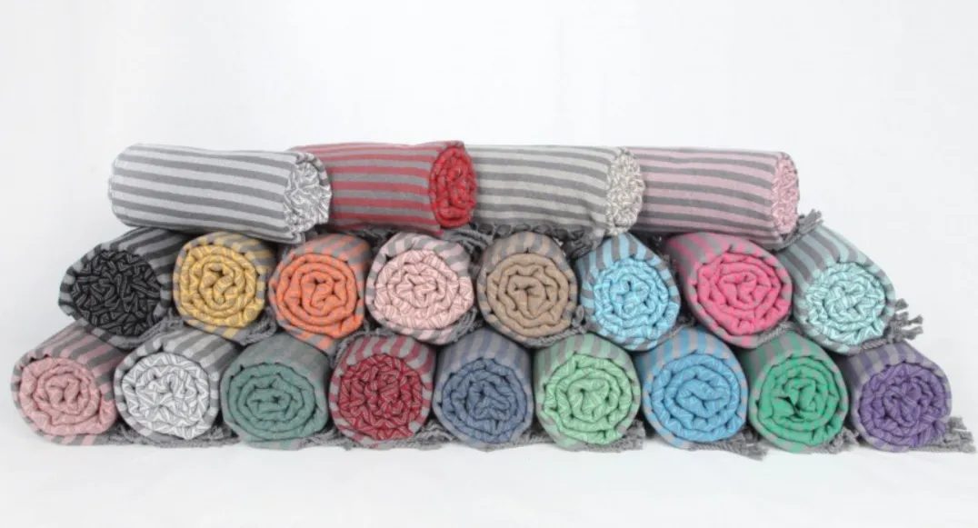 Stripe border diamond - multi (made to order)